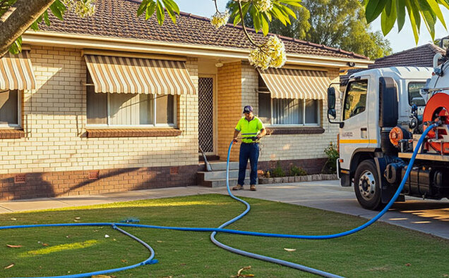 Plumber Unblocking Drainage